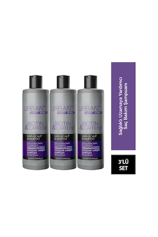 Urban Care Expert Biotin & Kafein Şampuan 3 x 350 ML