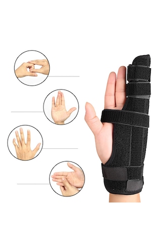 Arwex Boksör Kırığı Ateli Çift Taraflı Parmak Ateli