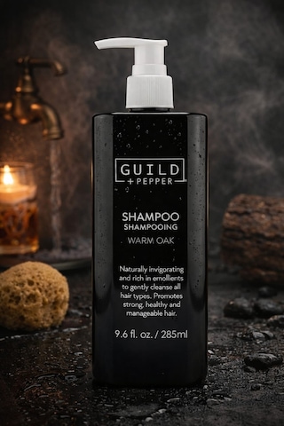 Guild + Pepper Warm Oak Şampuan 285 Ml Tüm Saç Tipleri İçin Nemlendirici & Güçlendirici Bakım Tüm Saçlar