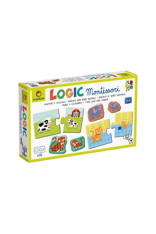 Hayvanlar Ve Yavruları Eşleştirme Oyunu - Montesso Canlı Renkler