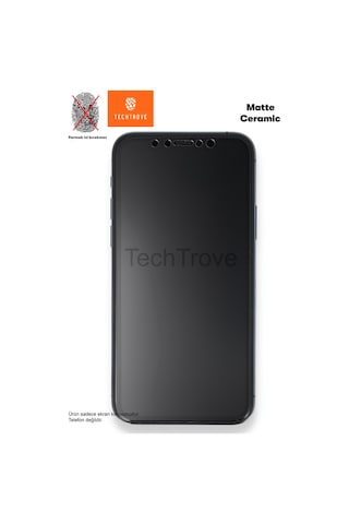 Vivo Y16 Uyumlu Parmak İzi Yapmaz Mat Seramik Nano Ekran Koruyucu