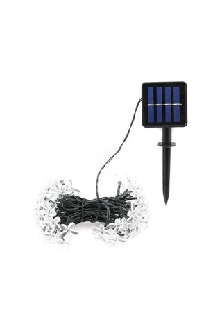 30 Ledli Solar Çiçekli Günışığı Bahçe Aydınlatma Dekorasyon Güneş Enerjili 1430 Diğer