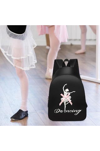 Suntek Bale Dans Sırt Çantası Sevimli Çocuk Seyahatleri İçin Siyah