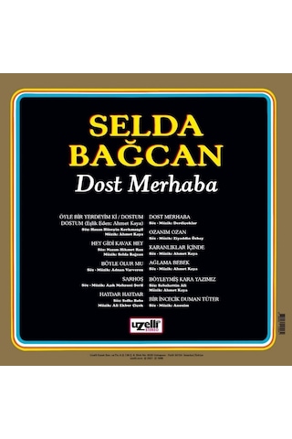 Selda Bağcan - Dost Merhaba Plak