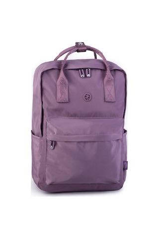 Nas Bag Unisex Sırt Ve El Çantası Büyük Boy Su Geçirmez Sırt Çantası 29x40 Cm Mor
