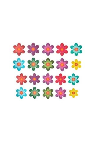 Tongxida Çiçekli Kaymaz Etiket Banyo Küvet Peva Kaymaz Etiket Banyo Küvet Karikatür Kaymaz Etiket, Model: 10 Büyük +10 Küçük Diğer