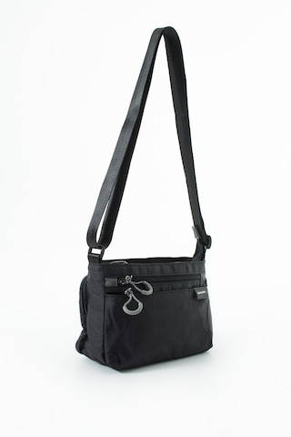 Glc Collection Sanmorris Glc -6020-kadın 4 Bölmeli Suya Dayanıklı Paraşüt Kumaş Ayarlanabilir Çapraz Askılı Çanta Siyah