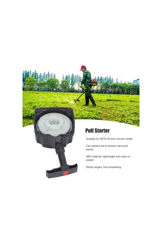Başlangıç Pull, El Pull Pull Starter Yedek Abs Starter Montajı Çim Biçme Makinesi Jeneratör Parçaları