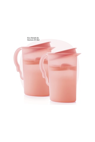 Eko Tip Top Sürahi Suluk 2 Litre Somon 2 Li Set
