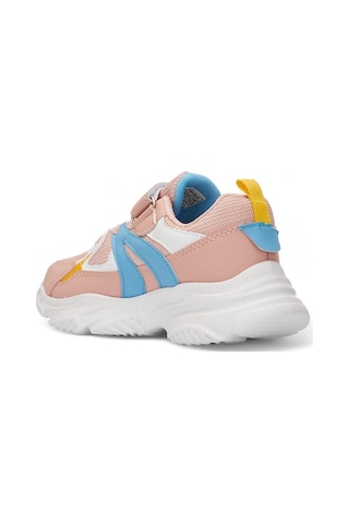 Çocuk Günlük Comfort Ultra Yumuşak Ortopedik Rahat Taban Cırt Bantlı Spor Ayakkabı Sneaker Turkuaz