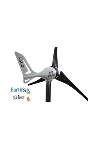 İ-500 24v Rüzgar Türbini İsta-breeze + Şarj Kontrol Cihazı