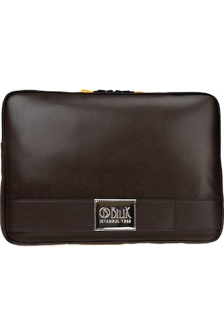 Bilik Deri Kahve Rölax Unisex Laptop & Evrak Çantası Laptop 15,6 Kahverengi