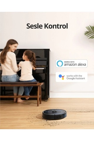 Anker Eufy Lr30 Hybrid Plus Çöp İstasyonlu Akıllı Robot Süpürge (Teşhir &Outlet)