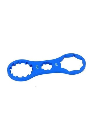 Toopre Maşa Anahtarı 8t-12t Sr Suntour Xcr/xct/xcm/rst Mtb Bisiklet Ön Çatal Kapağı Anahtarı Mavi