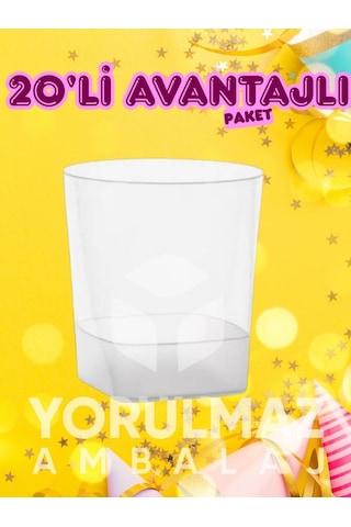 Kare Plastik Viski & Meşrubat Bardağı 220 Cc 20 Li Paket, Şık Ve Dayanıklı Kullan-at Çözüm Diğer Kare Plastik Viski & Meşrubat Bardağı 220 Cc 20 Li Paket, Şık Ve Dayanıklı Kullan-at Çözüm Diğer