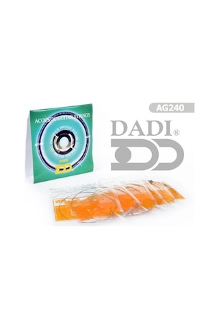 Dadi Ag240 Akustik Gitar Teli Bronz Alaşım Parlak Ve Canlı Ses
