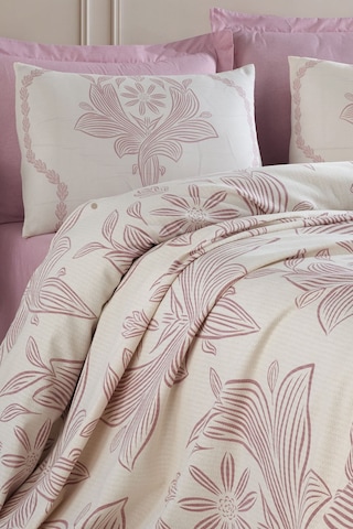 Doğal Pike Baskılı Çift Kişilik Jumbo Gülkurusu Gülkurusu