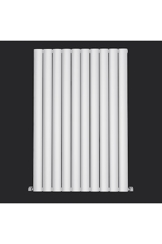 1400x795mm Lilac Dikey Beyaz Alüminyum Radyatör Dekoratif Tasarım