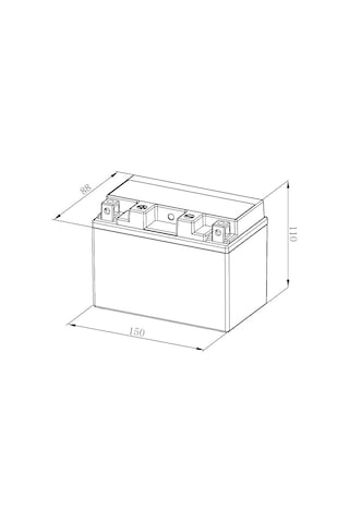 Bosch 12 V 11,2 Ah Ytz14s Agm Akü
