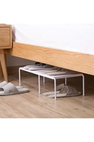 Genişletilebilir Ayakkabı Rafı Depolama Rafında Abs Ayakkabı Organizatör Tutucu Lavabo Depolama Raf Kabine Organizatörü Evde Depo Tutucular Ve Amp Raflar 19 x 7 CM