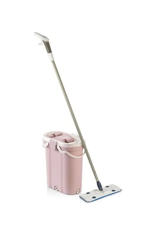 Premium Sprey Mop, Kolay Temizlik İçin Açık Bej