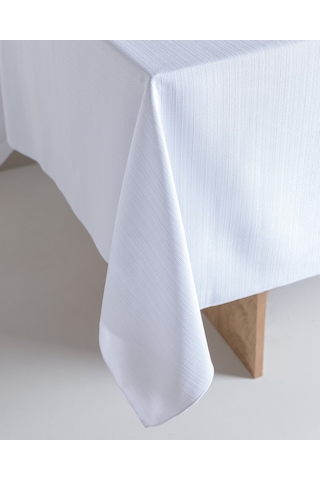 Madame Coco Nostang Masa Örtüsü - Beyaz - 145x145 Cm 8684427303375 Çok Renkli
