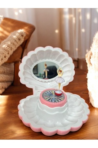 Hareketli Balerinli Işıklı Müzik Ve Takı Kutusu