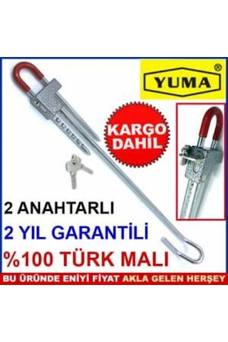 Yuma Direksiyon Kilidi - Ücretsiz Kargo