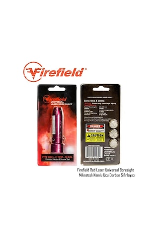 Firefield Red Laser Universal Boresight Mıknatıslı Namlu Ucu Dürbün Sıfırlayıcı Sarı