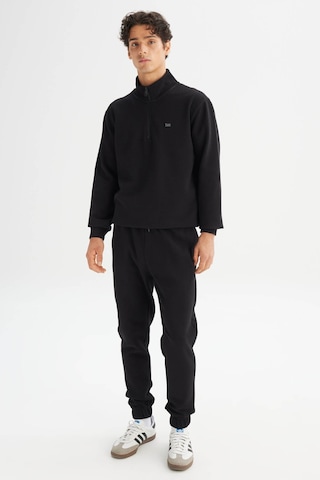 Lee Erkek Yarım Fermuar Pike Interlock Half Zip Siyah Sweatshirt-l2520312001 Siyah