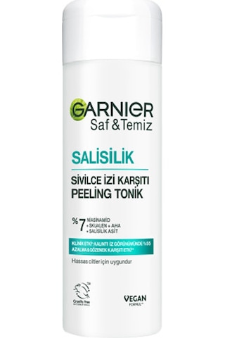Garnier Saf&temiz Salisilik Sivilce İzi Karşıtı Gözenek Sıkılaştırıcı Peeling Tonik 120 Ml Garnier Saf&temiz Salisilik Sivilce İzi Karşıtı Gözenek Sıkılaştırıcı Peeling Tonik 120 Ml