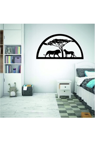 Afrika Rüyası Dekoratif Ahşap Tablo-4