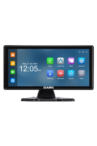 Dark 10.36" Kamyonet vb.Büyük Araçlar İçin 4 Kameralı Araç Ekranı