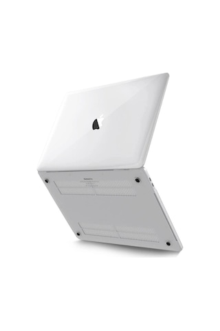 Mey İthalat Macbook Uyumlu Pro 13 2021 Macbook Uyumlu Buzlu Kapak - Şeffaf