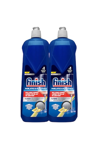 Finish Bulaşık Makinesi Parlatıcı & Kurutucu Limon Ferahlığı 2 x 800 ML