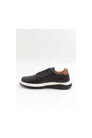 Togga 2228 Siyah Hakiki Deri Günlük Erkek Sneakers