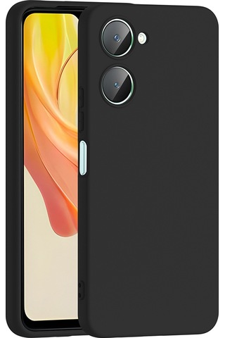 Vivo Y18 Kılıf Zore Mara Lansman Kapak Siyah