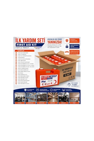 Full Set İlk Yardım Çantası İş Yeri, Ofis, Fabrika, Araç Ve Ev İçin Acil Yardım Seti 1adet Full Set İlk Yardım Çantası İş Yeri, Ofis, Fabrika, Araç Ve Ev İçin Acil Yardım Seti 1adet
