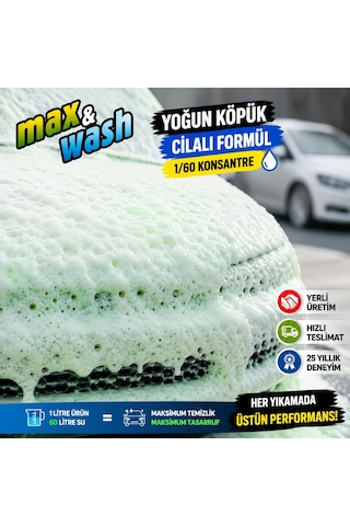 4 Kg Ph Nötr Cilalı Oto Şampuanı - Boya Koruyucu Yoğun Köpük