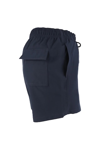 Lugmo Erkek Deniz Şortu Cepli Pamuklu Polyester Su Yitici Özellik Tahriş Etmeyen Astar Lacivert Bs-224 Lacivert