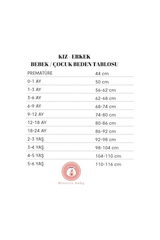 Caramell Barbosa 3 İplik Şardonlu Kapüşonlu Şık Kız Bebek Tulum 1-3 Ay/3-6 Ay/ 6-9 Ay/ 9-12 Ay Ekru