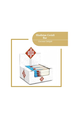 Hindistan Cevizli Bar 32 G X 12 Adet