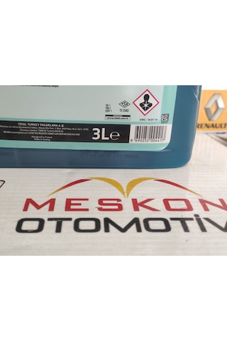Total Eco Bs Mavi Antifriz 3 Litre Üretim 2021 Yılı
