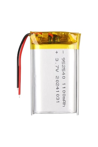 Powermaster 952540 3.7v 1100mah Lityum Polimer Li-po Batarya Ciklet Pil