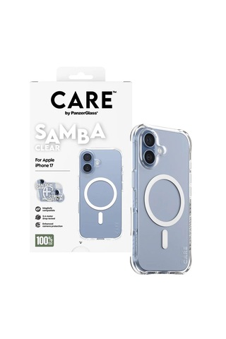 Panzerglass Care Apple iPhone Uyumlu  17 Fashionable Case Samba Magsafe Şeffaf Kılıf