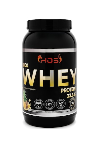 Hos %100 Whey Protein Ananas Aromalı - 748 G