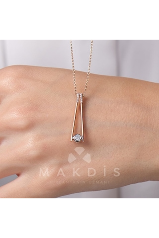 0.10 Karat Tasarım Pırlanta Kolye