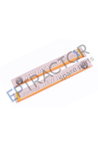 New Holland 50-56s Yan Yazı Takımı Kaporta Etiketi Sağ - Sol Kaput Sticker Seti Sarı Tip