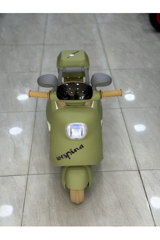 Akülü Motor 0-4 Yaş Yeşil