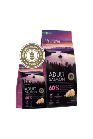 Profine Gluten Free Adult Salmon Glutensiz Somon Etli Yetişkin Köpek Maması 12 KG